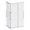 Душевой уголок AM.PM Func 120x80 W84G-403-12080-MТ профиль, Хром матовый стекло прозрачное W84G-403-12080-MТ - фото 534332