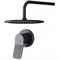 Душевая система AM.PM X-Joy FB85A2R002, Черная FB85A2R002 - фото 534642