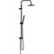 Душевая система Damixa Scandinavian Pure 936000300, Черная матовая 936000300 - фото 535053