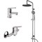 Комплект смесителей Dorff Norma D0101040 Хром D0101040 - фото 535086