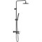 Душевая система Damixa Scandinavian Pure 936740300, Черная матовая 936740300 - фото 535289