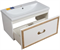 Тумба RUSH подвесная BIANKI 80 (д/раковины Сomo 80) (BIS76180W) BIS76180W - фото 536615