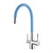 Смеситель Lemark Comfort LM3075C-SkyBlue, для кухни с подключением к фильтру с питьевой водой, хром/голубой LM3075C-SkyBlue - фото 537927