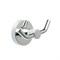 Крючок двойной хром Fixsen Comfort Chrome (FX-85005A) FX-85005A - фото 538433