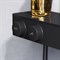 Душевая система AM.PM Inspire V2.0 F0750A422 с термостатом, Черная матовая F0750A422