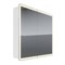 Шкаф зеркальный Lemark ELEMENT 90х80 см с подсветкой, с розеткой, цвет корпуса: Белый (LM90ZS-E) - фото 540975