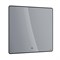 Зеркало Lemark Mioblack 100 х 80 см, с подсветкой, с подогревом, рама черная, LM100ZM-black LM100ZM-black - фото 541075