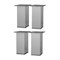 Комплект опор Lemark Universal для мебели, хром, LM15OP LM15OP - фото 541136