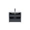 Тумба с умывальником, подвесная, 60 см, темно-серый, Edifice, IDDIS подходит умыв. 0106000i28 (EDI60D0i95K) EDI60D0i95K