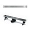Душевой лоток Timo Standart 70 см DP20700-PG20700 с решеткой, матовый хром DP20700-PG20700 - фото 542291