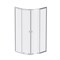 W88G-205-090MT64 X-Joy Twin Slide,  Душевое ограждение без  поддона, 90x90, профиль мат хром W88G-205-090MT64 - фото 544084