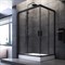 W90G-404-120290-BT Gem Twin Slide 120x90. Душевое ограждение,120x90, профиль черный мат., стекло про W90G-404-120290-BT