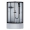 W94C-401A-090BT X-Joy Deep кабина душевая  90x90, 1/4 круга,  профиль мат.черный, стекло прозрачное W94C-401A-090BT