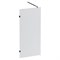 W94WI-90-F1-BTE Душевая перегородка X-Joy 90x195, стекло прозр. 6 мм + покрытие, фурнитура черный W94WI-90-F1-BTE - фото 546123