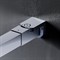 W84WI-90-F1-MTE Душевая перегородка Func 90x200, стекло прозр. 8 мм + покрытие, профиль мат хром W84WI-90-F1-MTE