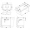 Мойка кухонная Alveus Line 90 NAT 790х500х160 нержавеющая сталь, с сифоном 1066751