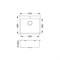 Мойка кухонная Alveus Quarto 10 BRS 550х480х190 нержавеющая сталь, с сифоном 1124382