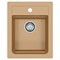 Мойка кухонная Alveus Granital Atrox 10 Beige-G55 400х500х195 с сифоном, бежевая 1139769 - фото 546858