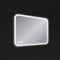 Зеркало Cersanit LED Design Pro 070 100х70 bluetooth часы с подсветкой прямоугольное (KN-LU-LED070*100-p-Os) KN-LU-LED070*100-p-Os