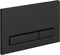 Клавиша смыва Cersanit Blick 64115, Черная матовая 64115