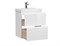 Тумба под раковину Cersanit MODUO SLIM 50см,  подвесная белая 64124