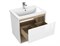 Тумба под раковину подвесная Cersanit LOUNA 60 для COMO 60 белый 64070