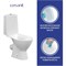 Унитаз компакт Cersanit Flavis 64288 с бачком и сиденьем Микролифт 64288