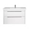 Тумба под раковину Dreja Prime 70 99.9301 подвесная, Белый глянец 99.9301