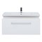 Тумба подвесная Dreja.Rus BIG INN 80 под умывальник Гармония 80, белый глянец 77.0203W