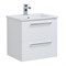 Тумба под раковину Dreja Gio 60 77.0101W подвесная, Белый глянец 77.0101W
