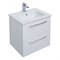 Тумба под раковину Dreja Gio 60 77.0101W подвесная, Белый глянец 77.0101W