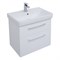 Тумба под раковину Dreja Q Max 60 77.0003W подвесная, Белый глянец 77.0003W