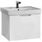 Тумба под раковину Dreja Tiny 60 99.0902 подвесная, Белый глянец 99.0902