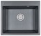 Кухонная мойка Granula GR-6001 6001sv, шварц 6001, ШВАРЦ - фото 553130
