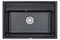 Кухонная мойка Granula KS-7301 7301sv, шварц 7301, ШВАРЦ - фото 553576