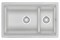 Кухонная мойка Granula KS-7304U 7304Uwh, арктик 7304U, АРКТИК - фото 553653
