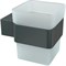 Стакан Lemark Smooth Line, 9736015, держатель PVD графит 9736015 - фото 560259