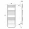 Водяной полотенцесушитель Point Альфа PN05150S П15 500x1000 Хром PN05150S