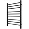 Электрический полотенцесушитель Point Веста PN70758B П9 500x790 диммер слева Черный PN70758B