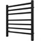 Электрический полотенцесушитель Point Вега PN71856B П7 500x590 диммер справа Черный PN71856B