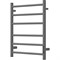 Электрический полотенцесушитель Point Аврора PN10856GR П6 500x600 диммер справа Графит премиум PN10856GR