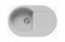 Кухонная мойка Polygran ATOL-760 №314 Светло-серый 854864 - фото 565985