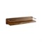 Полка для ванной комнаты Bronze de Luxe FOREST 10711C, матовый хром 10711C - фото 568086