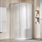 Душевой уголок Ravak Supernova SKCP4-90 90x90 3117OU0211 профиль Сатин витраж пластик Pearl 3117OU0211