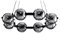 Подвесная люстра Arte Lamp Markab A2471LM-16BK AR_A2471LM-16BK - фото 790247