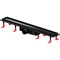 Душевой лоток AM.PM PrimeFlow 70 W02SC-U11-070-04BM с Черной матовой решеткой / под плитку Tile W02SC-U11-070-04BM - фото 790257