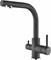 Смеситель Paulmark Essen Es213011-DG для кухонной мойки, с подключением к фильтру, графит Es213011-DG