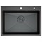 Мойка кухонная D&K, DKS605006, цвет графит DKS605006