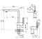 Смеситель для кухни GRANULA с выдвижным изливом и подключением к фильтру (8169, АЛЮМИНИУМ) 8169, АЛЮМИНИУМ