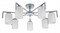 Люстра на штанге Escada Style 1142/7P Silver esc_1142_7p_silver